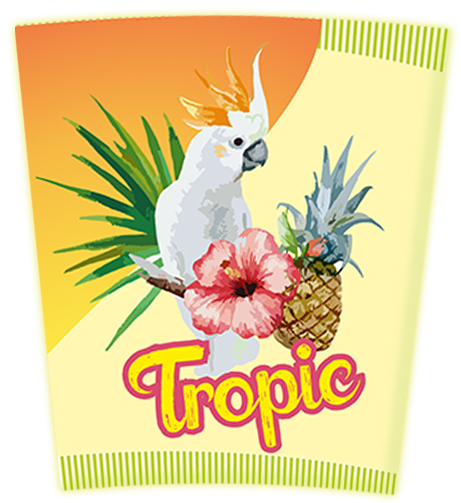 Tropic in den Mixer laden Tropic