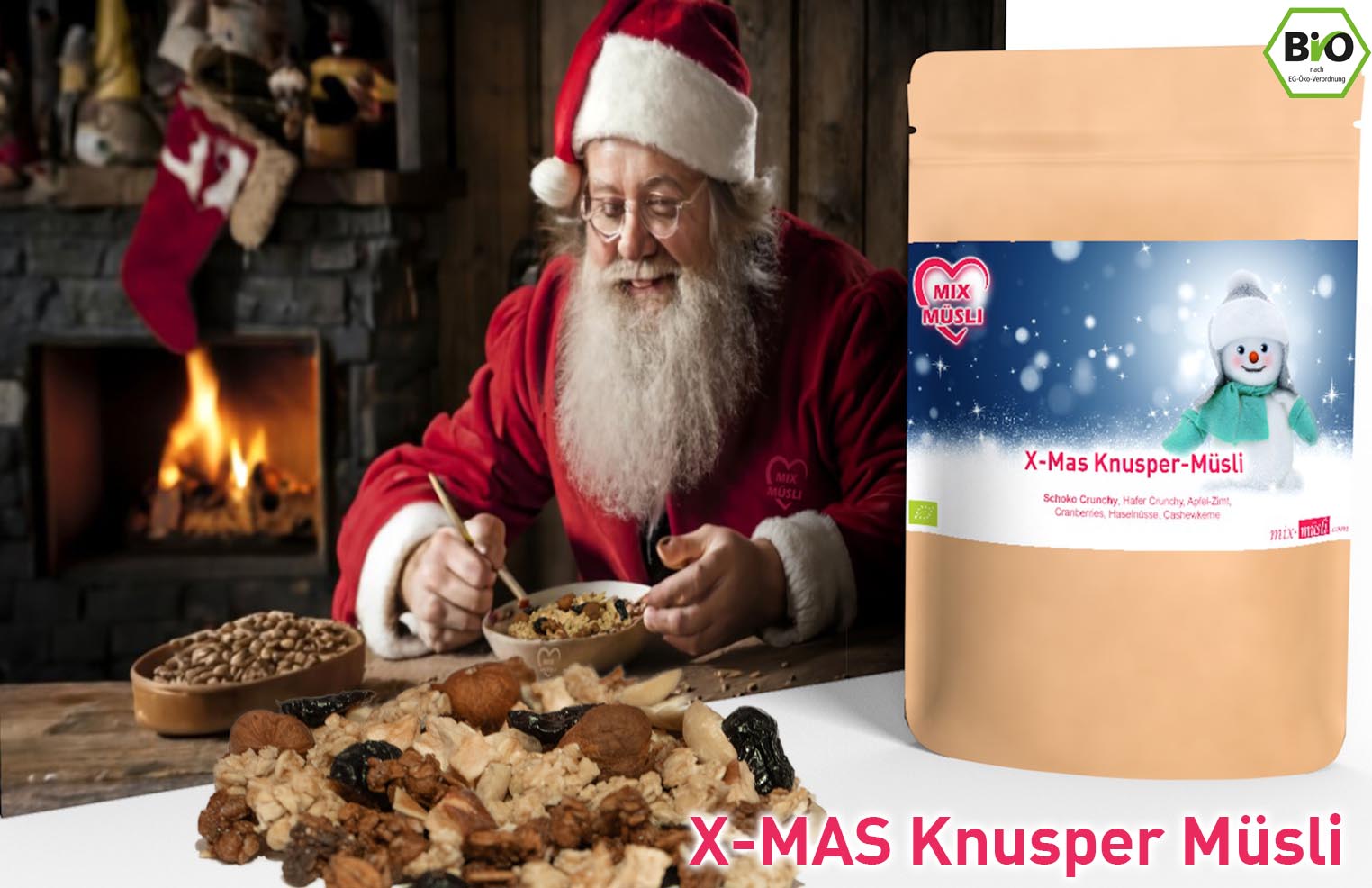 X-Mas Knusper-Müsli - Müsli Mischung