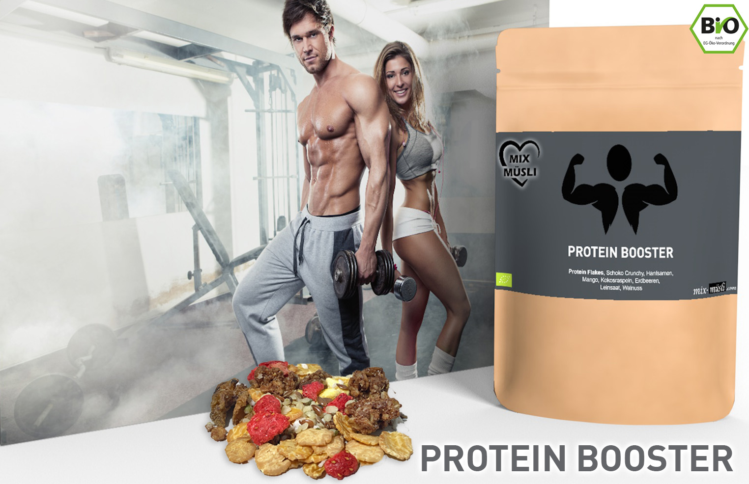 Protein Booster - Müsli Mischung