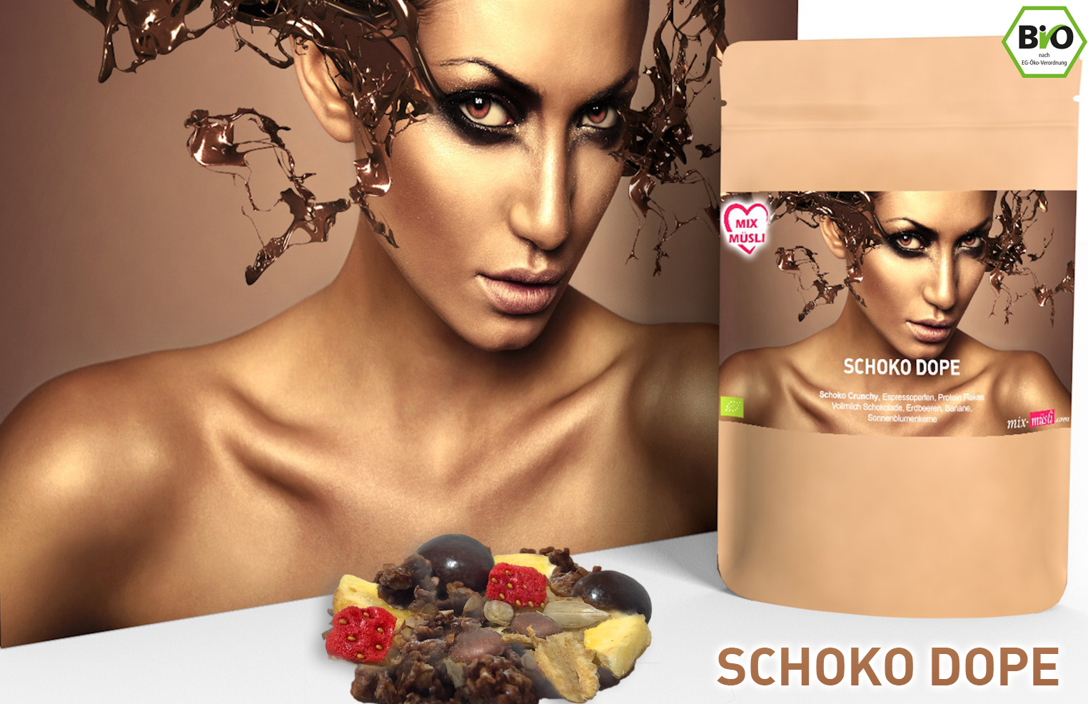 Schoko Mix: Schoko Dope - Müsli Mischung