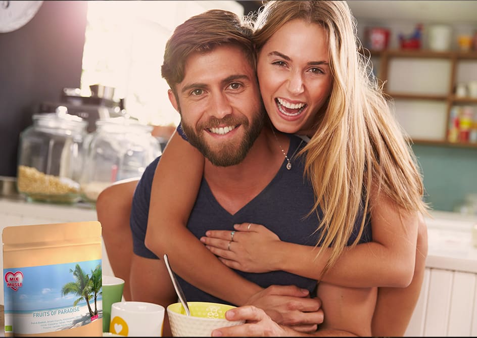 Gesundes Müsli zum Frühstück - tolle Frühstücksidee | Fruits of Paradise